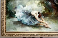 Obraz panorama! Baletnica - Miloslava Vrbova-Štefková (ur. 1909-1991)