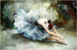 Obraz panorama! Baletnica - Miloslava Vrbova-Štefková (ur. 1909-1991)