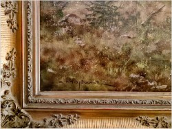 Malarstwo myśliwskie! Sarna i Kozioł Sarny - oryg. Georg Majewicz (1897-1965)