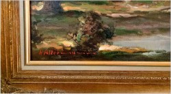 Panorama! Tabor cygański - odpoczynek w lesie - Horst Altermann *1925