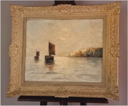 Śródziemnomorska marynistyka - Dieter Lukas Larsen *1936