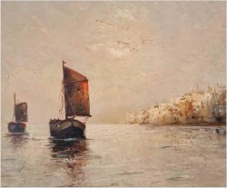 Śródziemnomorska marynistyka - Dieter Lukas Larsen *1936