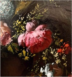 Pałacowe malarstwo! Kwiaty w barokowym stylu - J. Peeters XXw.