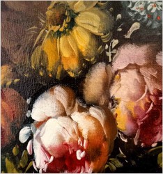 Pałacowe malarstwo! Kwiaty w barokowym stylu - J. Peeters XXw.