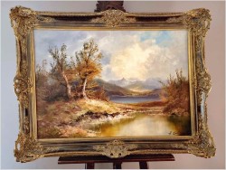 Polecamy! Piękny romantyczny krajobraz - Hermann Dieste *1931