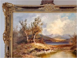 Polecamy! Piękny romantyczny krajobraz - Hermann Dieste *1931