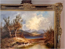 Polecamy! Piękny romantyczny krajobraz - Hermann Dieste *1931