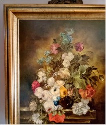 Kwiaty w stylu flamandzkim - Heinrich Garossa *1902 | Rozmiar XXL