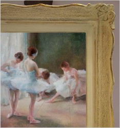 Aukcyjne malarstwo! Próba baletu - Miloslava Vrbova-Štefková (ur. 1909-1991)