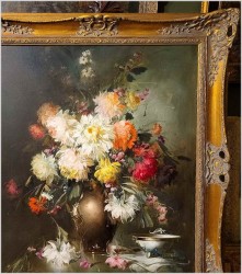 4. Kwiaty w wazonie - Kömpöczy Balogh Endre (Hungary 1911-1977)