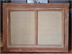 Obraz olejny do salonu! Sianokosy - Karl Mohr (Düsseldorf 1922-2013)