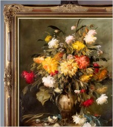 Kwiaty w wazonie - Kömpöczy Balogh Endre (Hungary 1911-1977)