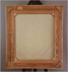 Obraz olejny! Alchemik - Dickmeis Gerhard (1918-1978)