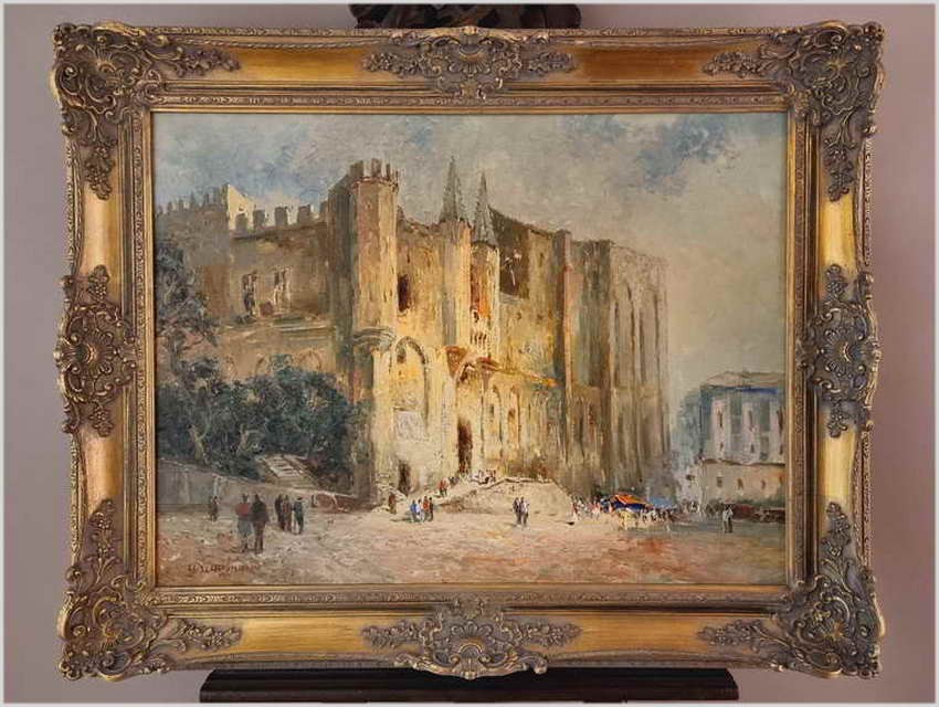 Pałac papieski w Awinionie - Ludwig Gschossmann (1894-1988)