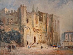 Pałac papieski w Awinionie - Ludwig Gschossmann (1894-1988)