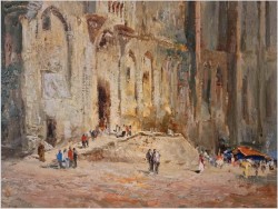 Pałac papieski w Awinionie - Ludwig Gschossmann (1894-1988)