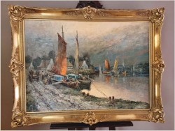 Polecamy! Łodzie przy brzegu - rozładunek | Christian Stemmeler *1928