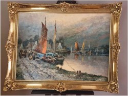 Polecamy! Łodzie przy brzegu - rozładunek | Christian Stemmeler *1928