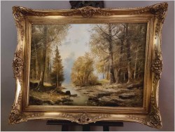 Tajemniczy las - Josef Kugler (Österreich ur 1913 - 2011r.) Rozmiar XXL