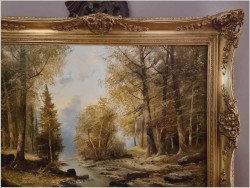 Tajemniczy las - Josef Kugler (Österreich ur 1913 - 2011r.) Rozmiar XXL