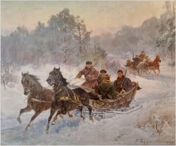 Polecamy! Powrót z polowania - Ignacy Zygmuntowicz (1875 -1947)