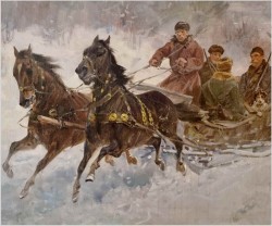 Polecamy! Powrót z polowania - Ignacy Zygmuntowicz (1875 -1947)