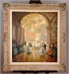 Scena Rodzajowa w Sali Balowej - Oryg. Richard Schlömer *1921