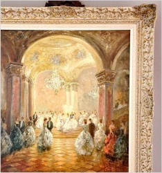 Scena Rodzajowa w Sali Balowej - Oryg. Richard Schlömer *1921