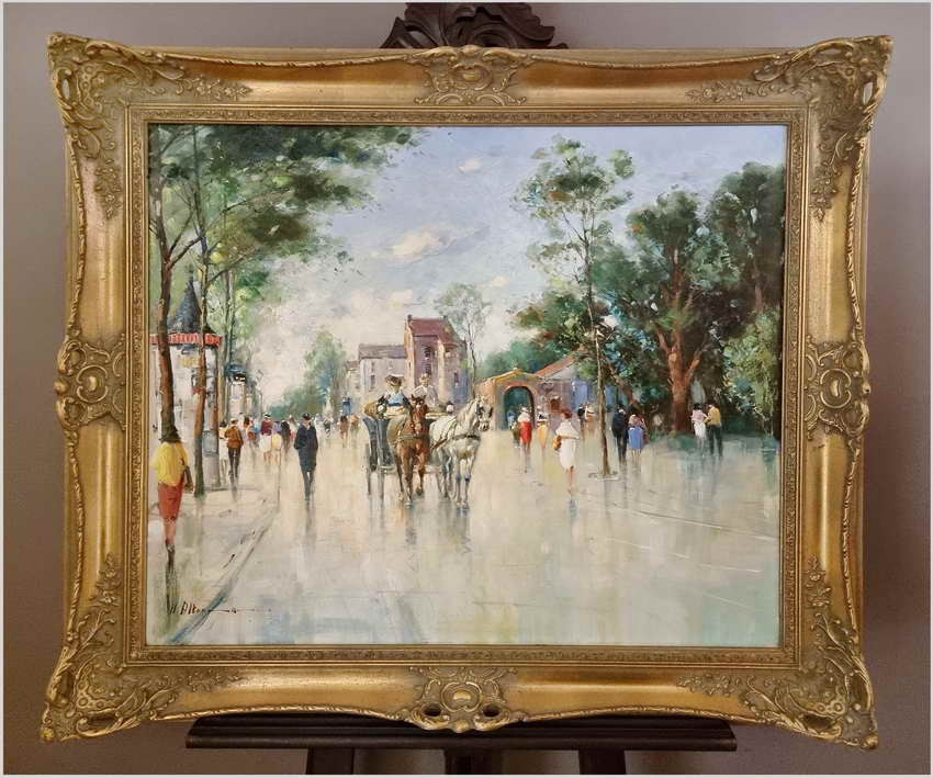 Duży rozmiar! Uliczna przejażdżka - Horst Altermann (1925-1978)