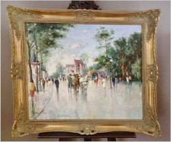 Duży rozmiar! Uliczna przejażdżka - Horst Altermann (1925-1978)