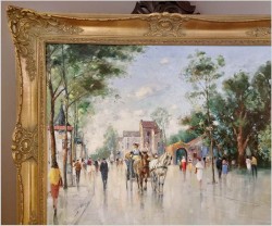 Duży rozmiar! Uliczna przejażdżka - Horst Altermann (1925-1978)