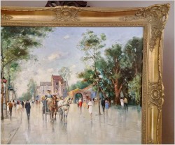 Duży rozmiar! Uliczna przejażdżka - Horst Altermann (1925-1978)