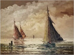 Polecamy! Kutry na pełnym morzu - Coune Jean (1900-1963)