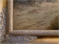 Rewelacja! Alpejski krajobraz ~ J.H.Thomas (*1922 Dresden)