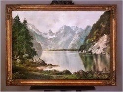 Nad jeziorem Königsee - oryg. Erich Griese *1912 | Rozmiar XL