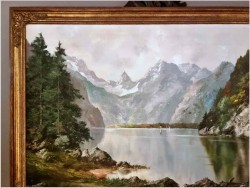 Nad jeziorem Königsee - oryg. Erich Griese *1912 | Rozmiar XL