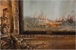 Malarstwo impresjonistyczne! Wiejski krajobraz - Willi Bauer *1923