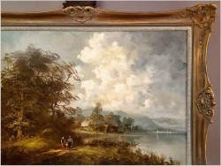 Spacer nad jeziorem Starnberger See - Heinrich Berger (1898-1977)