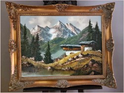 Polecamy! Krajobraz alpejski -  Wolfgang Heinz Unger *1929