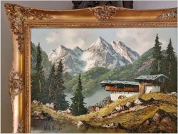 Polecamy! Krajobraz alpejski -  Wolfgang Heinz Unger *1929