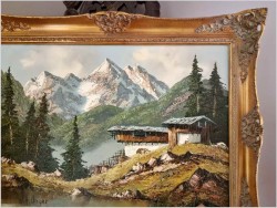 Polecamy! Krajobraz alpejski -  Wolfgang Heinz Unger *1929