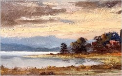 Wiejski krajobraz! Letnie sianokosy - Heinrich Berger (1898-1977)