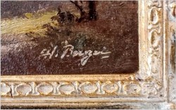 Wiejski krajobraz! Letnie sianokosy - Heinrich Berger (1898-1977)