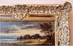 Wiejski krajobraz! Letnie sianokosy - Heinrich Berger (1898-1977)