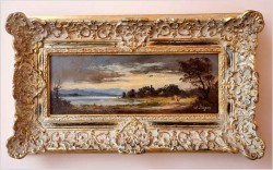 Wiejski krajobraz! Letnie sianokosy - Heinrich Berger (1898-1977)