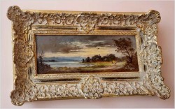 Wiejski krajobraz! Letnie sianokosy - Heinrich Berger (1898-1977)