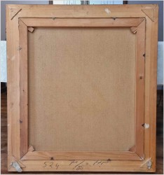 Pałacowa martwa natura z kwiatami - Louisa Medina (ur. 1911 Padwa) 