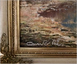 Pejzaż z widokiem na Stranbergersee - Gustaw Weiss/Guwe