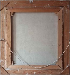 Malarstwo szpachlowe! Kwiaty w wazonie - oryg. Erich Griese *1912