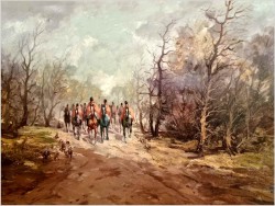 Parforcejagd! Wyjazd na polowanie - Eduard Nowak *1921